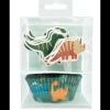 SCRAPCOOKING 24 Caissettes Cupcakes + 24 Cake Toppers Dinosaure* Décoration Gâteau|Moules En Papier