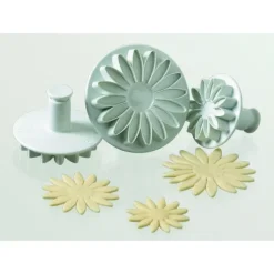 MALLARD FERRIERE 3 Emporte-Pièces Tournesol à Poussoir* Emporte Pièce - Découpoir Pâtisserie