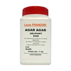 LOUIS FRANCOIS Agar-agar Gélifiant 1 kg Louis François* Additifs Alimentaires