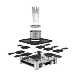 WMF Appareil à Raclette & Fondue Station Gourmet Lumero* Appareil À Raclette, Appareil À Fondue