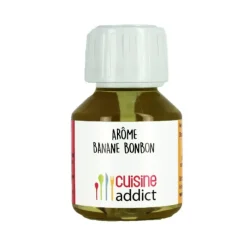 CUISINEADDICT Arôme alimentaire Banane Bonbon 58 ml* Arômes Alimentaires