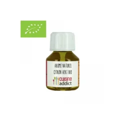 CUISINEADDICT Arôme Alimentaire Bio Citron Vert 58 ml* Produits Bio|Arômes Alimentaires