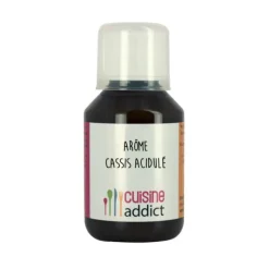 CUISINEADDICT Arôme Alimentaire Cassis Acidulé 115 ml* Arômes Alimentaires