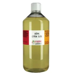 CUISINEADDICT Arôme Alimentaire Citron Zeste 1 L* Arômes Alimentaires