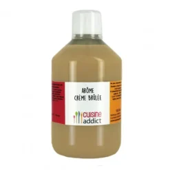 CUISINEADDICT Arôme Alimentaire Crème Brûlée 500 ml* Arômes Alimentaires