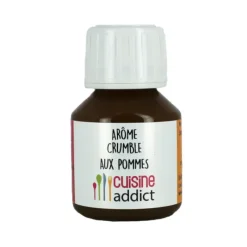 CUISINEADDICT Arôme Alimentaire Crumble aux Pommes 58 ml* Arômes Alimentaires
