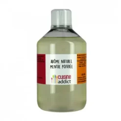 CUISINEADDICT Arôme Alimentaire Naturel Menthe Poivrée 500ml* Arômes Alimentaires