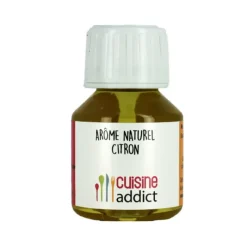 CUISINEADDICT Arôme Alimentaire Naturel Citron 58 ml* Arômes Alimentaires