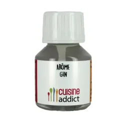 CUISINEADDICT Arôme Alimentaire Naturel Gin 58ml* Arômes Alimentaires