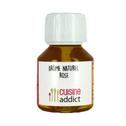 CUISINEADDICT Arôme Alimentaire Naturel de Rose 58 ml* Arômes Alimentaires
