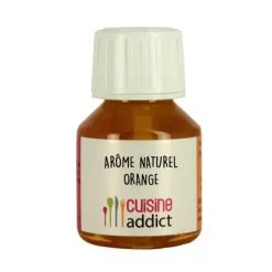 CUISINEADDICT Arôme Alimentaire Naturel Orange 58 ml ​* Arômes Alimentaires