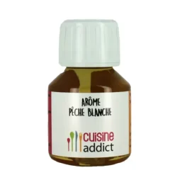 CUISINEADDICT Arôme Alimentaire Naturel Pêche Blanche 58ml* Arômes Alimentaires