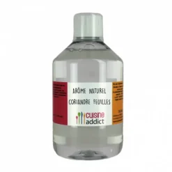 CUISINEADDICT Arôme Alimentaire Naturel Coriandre (feuille) 500 ml* Arômes Alimentaires