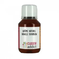 CUISINEADDICT Arôme Alimentaire Naturel Vanille Bourbon 400 g 115 ml* Arômes Alimentaires