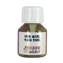 CUISINEADDICT Arôme Alimentaire Naturel Menthe Poivrée 58ml* Arômes Alimentaires