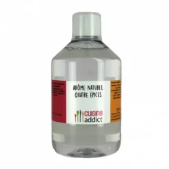CUISINEADDICT Arôme Alimentaire Naturel Quatre Épices 500ml* Arômes Alimentaires