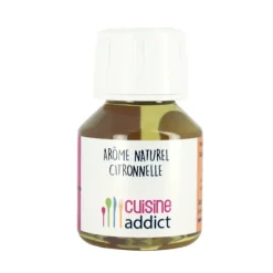 CUISINEADDICT Arôme Alimentaire Naturel Citronnelle 58 ml* Arômes Alimentaires