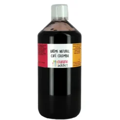 CUISINEADDICT Arôme Alimentaire Naturel Café Colombie 1L* Arômes Alimentaires
