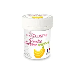 SCRAPCOOKING Arôme Naturel en Poudre Banane 15 g* Arômes Alimentaires