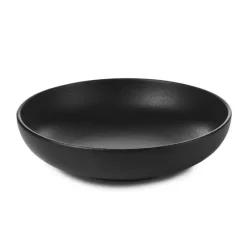 REVOL Assiette Creuse Porcelaine Noire 17 cm Adélie* Vaisselle