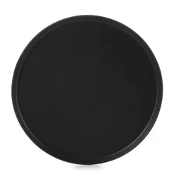 REVOL Assiette Plate Porcelaine Noire 28 cm Adélie* Vaisselle