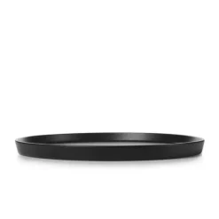 REVOL Assiette Plate Porcelaine Noire 28 cm Adélie* Vaisselle