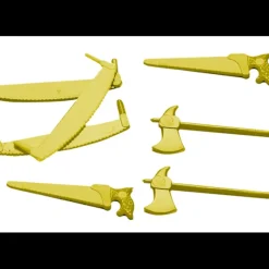 CUISINEADDICT Assortiment Décors Bûche Outils Or (x300)* Décoration Gâteau