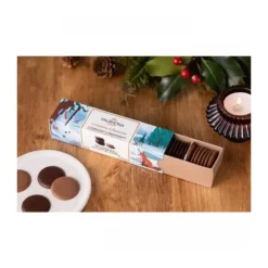 VALRHONA Assortiment Palets Chocolat Noir Guanaja et Lait Praliné Pécan 80 g* Chocolats À Offrir|Confiserie