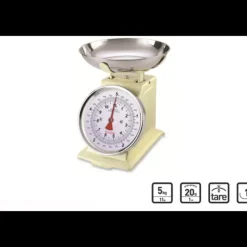 TERRAILLON Balance Mécanique Tradition 500 Crème 5kg* Balance De Cuisine