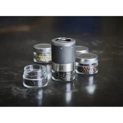 PEUGEOT Bar à poivre Maestro avec Moulin, Réservoirs et 3 poivres* Moulin