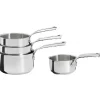 DE BUYER Batterie Cuisine Induction Casserole Inox Ø 14-16-18-20 cm Milady* Casseroles