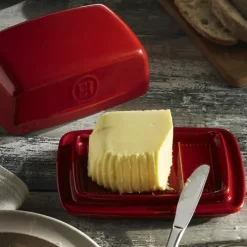 EMILE HENRY Beurrier Céramique Grand Cru 17 x 11,5 cm* Servir, Présenter