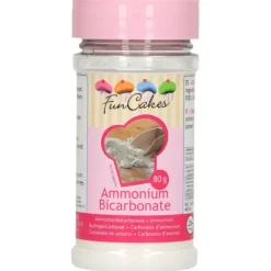 FUNCAKES Bicarbonate d'Ammonium 80g* Levures|Additifs Alimentaires