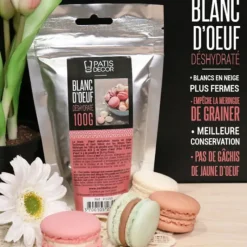 PATISDECOR Blanc d'Oeuf en Poudre 100 g Patisdécor* Produits Pâtisserie