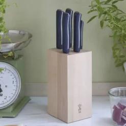 OPINEL Bloc à Couteaux + 5 Couteaux Intempora Pain* Rangement Couteaux|Blocs Et Portes Couteaux