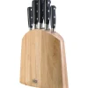 RICHARDSON Bloc à Couteaux + 5 Couteaux V Sabatier* Rangement Couteaux|Couteau À Pain