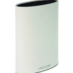 ARCOS Bloc à Couteaux Blanc 22x16x6.5 cm* Rangement Couteaux|Blocs Et Portes Couteaux