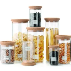 BODUM Bocal en Verre 1,9 L Bouchon en liège Yohki* Conservation