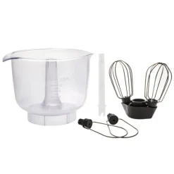 ANKARSRUM Bol Plastique 3L + 1 batteur double + 2 batteurs plats* Robot Pâtissier