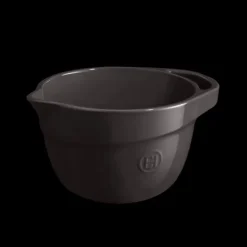 EMILE HENRY Bol Pâtissier en Céramique 2,5 L Fusain* Bassines De Cuisine