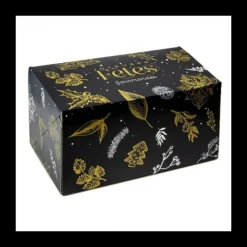 CUISINEADDICT Boîte à Bûche 45 x 11cm Noël Féerique (x25)* Emballage Alimentaire