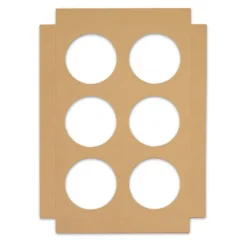 SCRAPCOOKING Boîte Cupcake en Carton 17 x 25 x 8,5 cm (x2)* Emballage Alimentaire