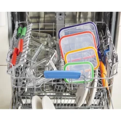 MASTRAD Boîte de Conservation Connectée avec Compartiments 1 L Rouge Stor'eat* Conservation