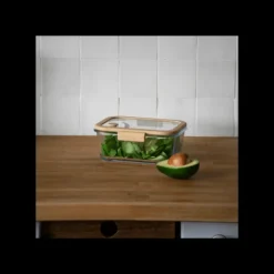 PEBBLY Boîte de Conservation en Verre Sous-Vide 1200 ml* Conservation