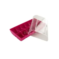 GATODECO Boîte Fuchsia pour 12 Macarons Gatodéco* Emballage Alimentaire