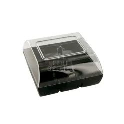 GATODECO Boîte Noire pour 6 Macarons Gatodéco* Emballage Alimentaire
