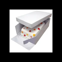 PME Boîte Pâtissière avec Support à Gâteau Rectangulaire 33 x 22,8 cm* Emballage Alimentaire