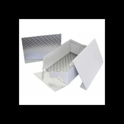 PME Boîte Pâtissière avec Support à Gâteau Rectangulaire 38 x 27,8 cm* Emballage Alimentaire