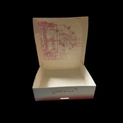 CUISINEADDICT Boîte pâtissière Balade Gourmande - 16 x H 5 cm - (x50)* Emballage Alimentaire