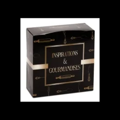 CUISINEADDICT Boîte pâtissière Inspirations et Gourmandises - 32 x H 8 cm - (x50)* Emballage Alimentaire